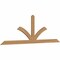 Ekena Millwork Richland Smooth Timber Gable Bracket, Western Red Cedar, 84"W x 28"H x 1 1/2"D x 3 1/2"F, 8/12 Pitch GBW084X28X0204RIC00SWR - alternate 5